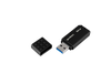 GOODRAM USB FLASH DISK, USB 3.0, 64GB, UME3, CZARNY, UME3-0640K0R11, USB A, Z OSŁONĄ