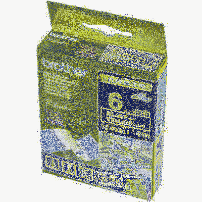 TASIEMKA ORYGINALNA CZARNY/ŻÓŁTE BROTHER TZFX611 6MM X 8 M
