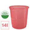 KOSZ NA ŚMIECI ESSELTE COLOUR'BREEZE 628461 KORALOWY 14L