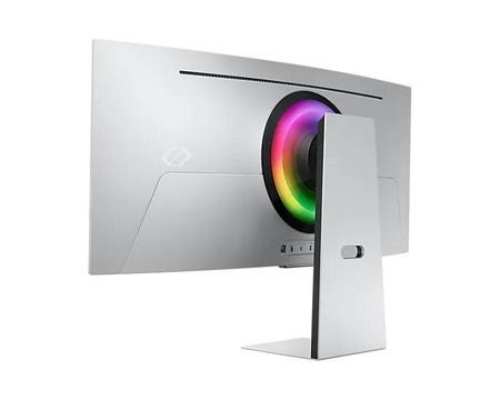 SAMSUNG MONITOR 34 CALE LS34BG850SUXEN OLED 3440X1440 ULTRAWQHD 21:9 1XMICROHDMI/1XMINIDP/2XUSB-C (65W) 0,1MS ZAKRZYWIONY WIFI/BT HAS 175HZ SMART GAMI