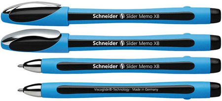 DŁUGOPIS SCHNEIDER SLIDER MEMO CZARNY XB
