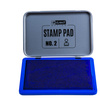 PODUSZKA DO STEMPLI 110X70MM D.RECT NO.2 NIEBIESKA
