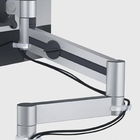 RAMIĘ NA 1 MONITOR STANOWISKO STACJONARNE DURABLE PRO 508423 SREBRNE