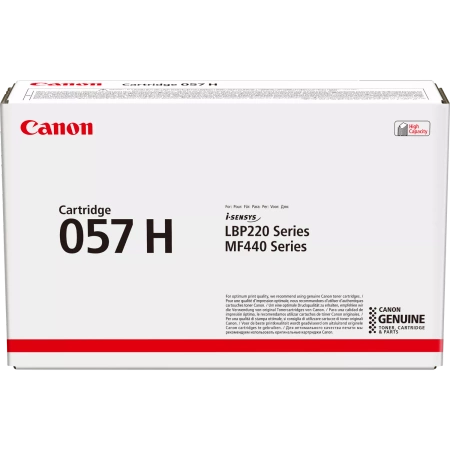 CANON ORYGINALNY TONER 057H, BLACK, 10000S, 3010C002, HIGH CAPACITY, CANON LBP228, LBP226, LBP223, MF449, MF446, MF445, MF443, O