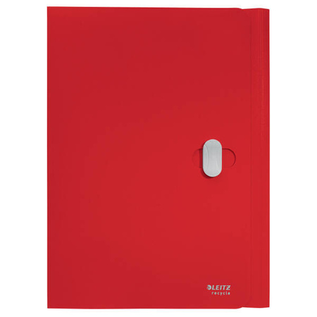 TECZKA A4 LEITZ RECYCLE 46220025 CZERWONY PP