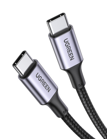 Kabel UGREEN US316 USB-C-USB-C 1.5m 100W (czarny)
