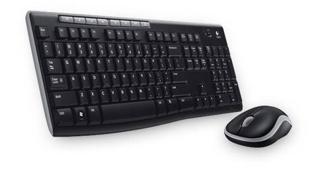 ZESTAW KLAWIATURA I MYSZ BEZPRZEWODOWA MEMBRANOWA LOGITECH MK270 920-004508