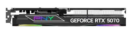 PNY Karta graficzna GeForce RTX5070 OC ARGB 3F 12GB 192-bit 672GB/s