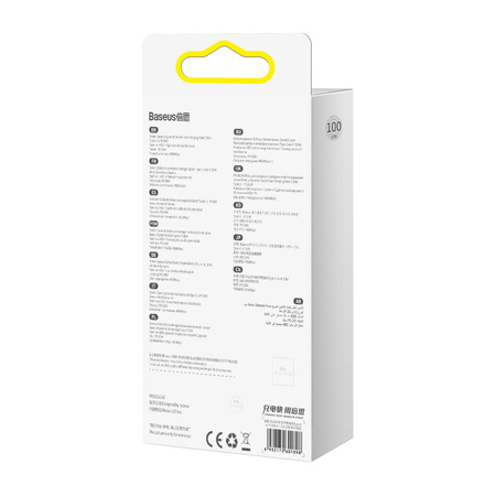 KABEL USB-C DO LIGHTNING BASEUS DYNAMIC SERIES, 20W, 1M (NIEBIESKI)