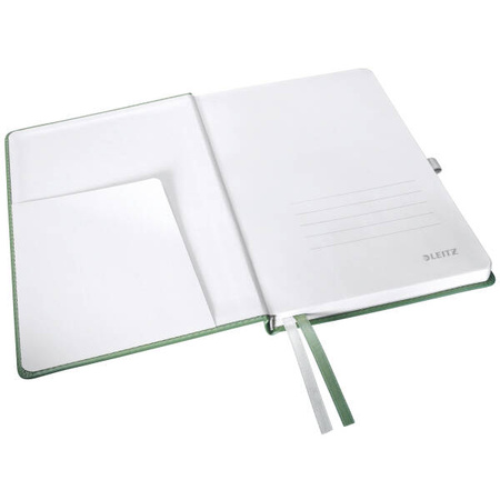 NOTATNIK A5 LEITZ STYLE 44860053 PISTACJOWA ZIELEŃ W KRATKĘ TWARDA OPRAWA 80 KARTEK