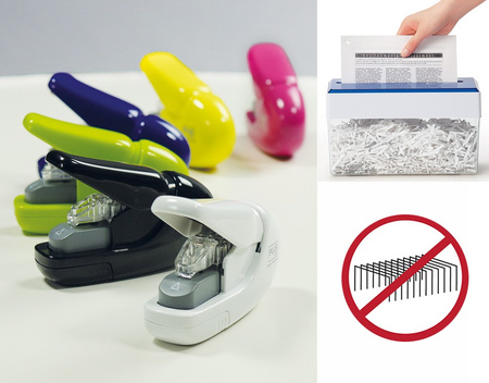 ZSZYWACZ PLUS STAPLE-FREE SL106-AB CZARNY 5 KART