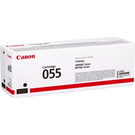 TONER ORYGINALNY CANON CRG055BK 3016C002 CZARNY 2300 STRON