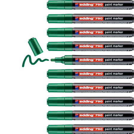 MARKER OLEJOWY EDDING 790 ZIELONY 2-3MM