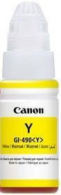 TUSZ ORYGINALNY CANON GI490Y 0666C001 YELLOW 70 ML