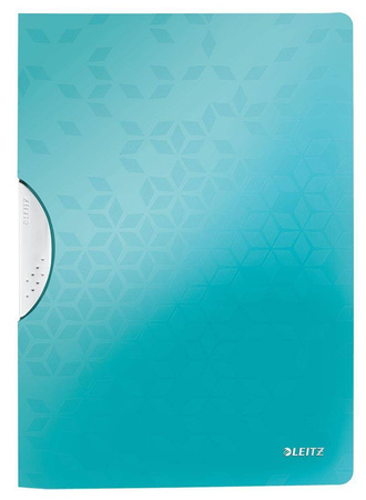 SKOROSZYT PLASTIKOWY Z KLIPEM A4 LEITZ WOW 41850051 TURKUSOWY PP