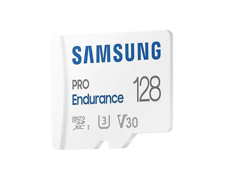SAMSUNG KARTA PAMIĘCI MICROSD MB-MJ128KA/EU PRO ENDURANCE 128GB + ADAPTER