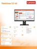 LENOVO MONITOR THINKVISION T27-40 27 CALI 64A5MAT6EU