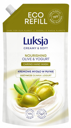 MYDŁO W PŁYNIE ZAPAS LUKSJA OLIWKA 900ML
