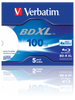 VERBATIM BD-R XL, HARD COAT, JEWEL BOX, 43789, 4X, 1 SZT., DO ARCHIWIZACJI DANYCH