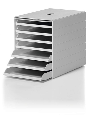 POJEMNIK DURABLE IDEALBOX 1712001050 SZARY 7 SZUFLAD