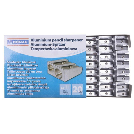 TEMPERÓWKA PODWÓJNA ALUMINIOWA DONAU SREBRNA