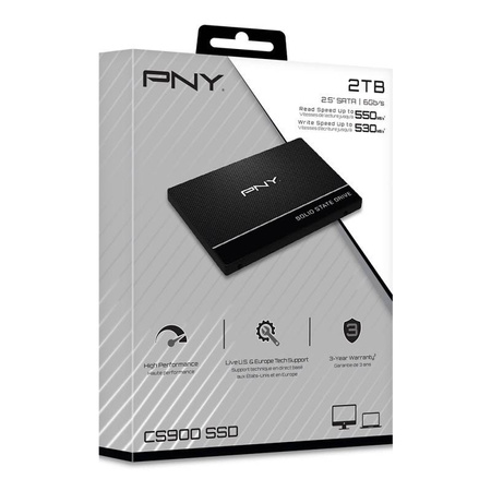 PNY DYSK SSD 2TB 2,5 SATA3 SSD7CS900-2TB-RB