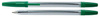 DŁUGOPIS OFFICE PRODUCTS ZIELONY 1.0MM PRZEZROCZYSTA