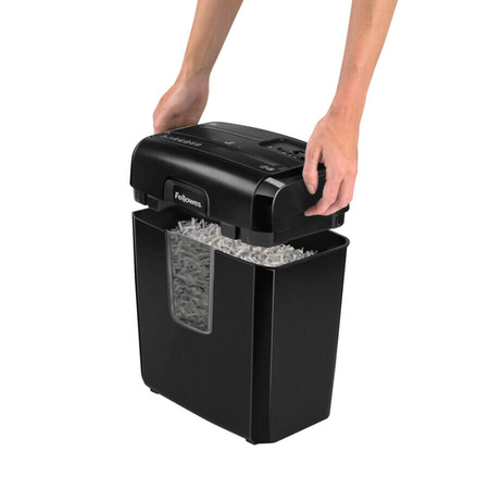 NISZCZARKA A4 FELLOWES P-42C 5012501 CZARNA 8KRT ŚCINKI 4X34MM 15 LITRÓW