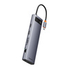 HUB 11W1 BASEUS STARJOY METAL GLAM SERIES, USB-C DO HDMI +VGA + 3 X USB 3.0 + USB 2.0+USB-C PD + RJ45 + SD/TF +3,5MM