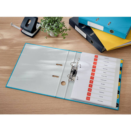 SEGREGATOR A4 LEITZ 180° COSY SOFT TOUCH 52 MM 10620061 MORSKI NIEBIESKI