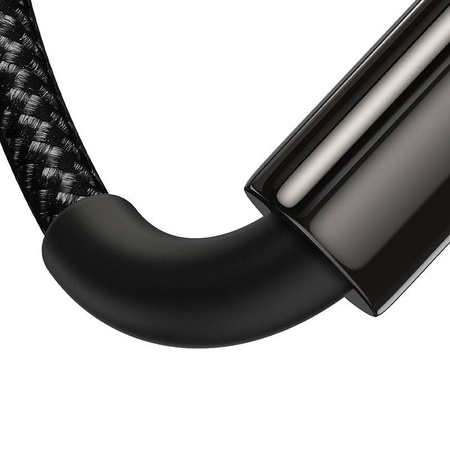 KABEL USB DO USB-C BASEUS TUNGSTEN GOLD, 100W, 1M (CZARNY)