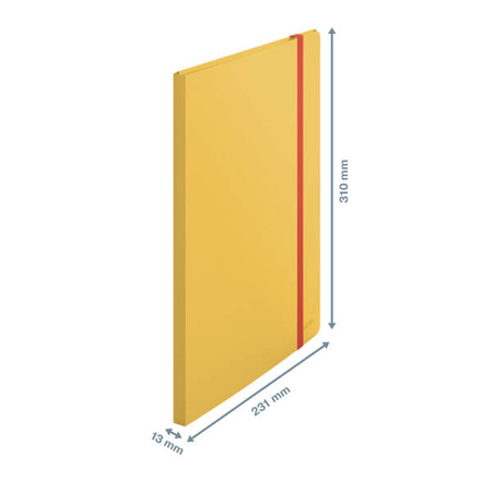 ALBUM OFERTOWY A4 LEITZ COSY 46700019 CIEPŁY ŻÓŁTY 20 KOSZULEK