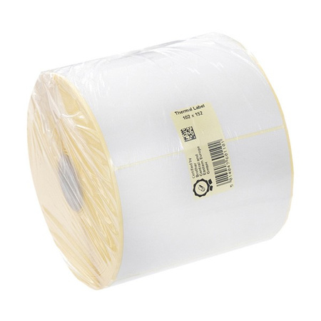 BROTHER ETYKIETY DO NADRUKU TERMICZNEGO 102MM X 152MM, BIAŁA, 550 SZT., LDE1E152102127P, DRUKARKI Z SERII TD