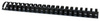 GRZBIET PLASTIKOWY 38MM (350 KARTEK) OFFICE PRODUCTS CZARNY 50 SZT.