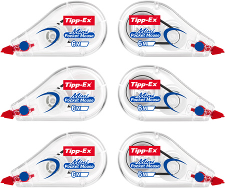 KOREKTOR W TAŚMIE 5MMX6M TIPP-EX MINI POCKET MOUSE 932564