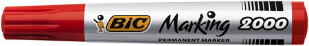 Marker permanentny BIC 2000 8209133 czerwony