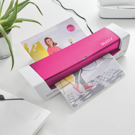 LAMINATOR A4 LEITZ ILAM HOME OFFICE 73680023 RÓŻOWY