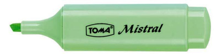 Zakreślacz TOMA MISTRAL TO-334 8 2 zielony pastel 1-5mm
