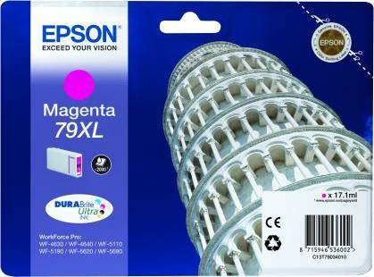 TUSZ ORYGINALNY EPSON T7903/79XL C13T79034010 MAGENTA 17,1 ML