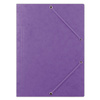 TECZKA Z GUMKĄ A4 DONAU FIOLETOWA PRESZPAN 390 G/M²