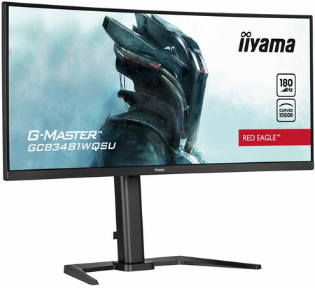 IIYAMA MONITOR 34 CALE GCB3481WQSU-B1 VA, UWQHD, 180HZ, 0.3MS, 500CD