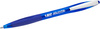Długopis automatyczny z metalowym klipem z gumowym uchwytem BIC ATLANTIS SOFT 9021322 niebieski 1.0mm niebieska obudowa