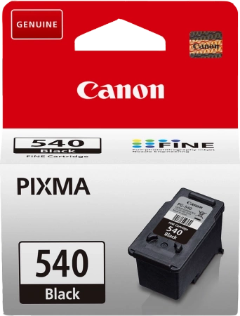 CANON ORYGINALNY INK / TUSZ PG540, BLACK, 180S, 5225B001, CANON PIXMA MG2150, MG3150, MG4150, MX375, MX435, MX515