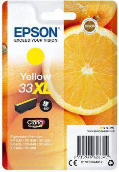 TUSZ ORYGINALNY EPSON T3364 C13T33644012 YELLOW 8,9 ML