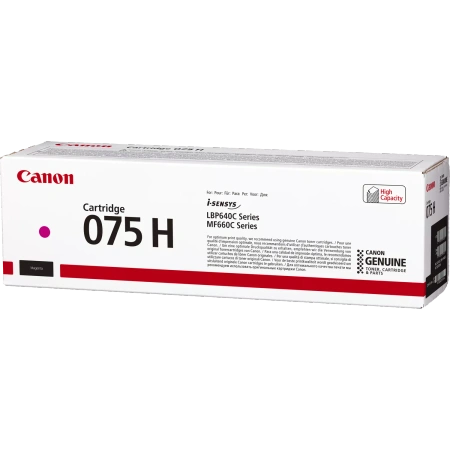 CANON ORYGINALNY TONER 075 H M, 6367C002, MAGENTA, 2500S, HIGH CAPACITY