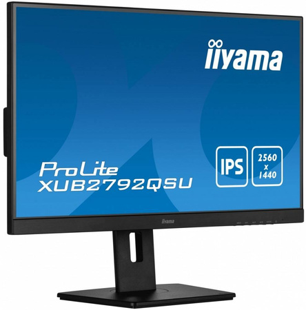 IIYAMA MONITOR 27 CALI XUB2792QSU-B5 IPS,QHD,HAS(150MM),DVI,HDMI,DP,USB