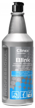 UNIWERSALNY PŁYN DO MYCIA POWIERZCHNI WODOODPORNYCH CLINEX BLINK CYTRYNOWY 1L