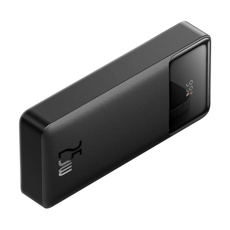 POWERBANK BASEUS BIPOW, 20000MAH, 2X USB, USB-C, 25W (CZARNY)