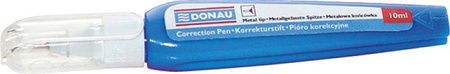 KOREKTOR W PIÓRZE 10ML DONAU METALOWA