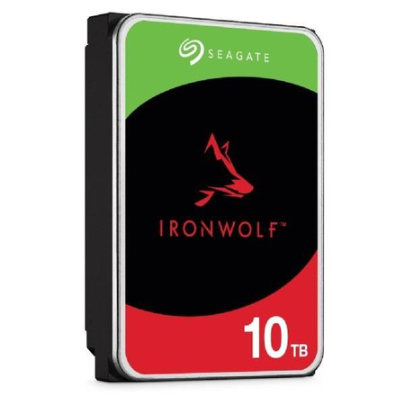 SEAGATE DYSK IRONWOLF 10TB 3,5 256MB ST10000VN000